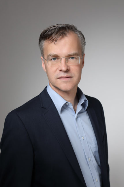 Porträt eines Mitarbeiters